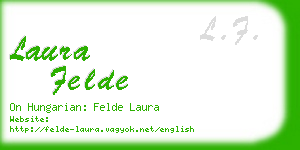 laura felde business card